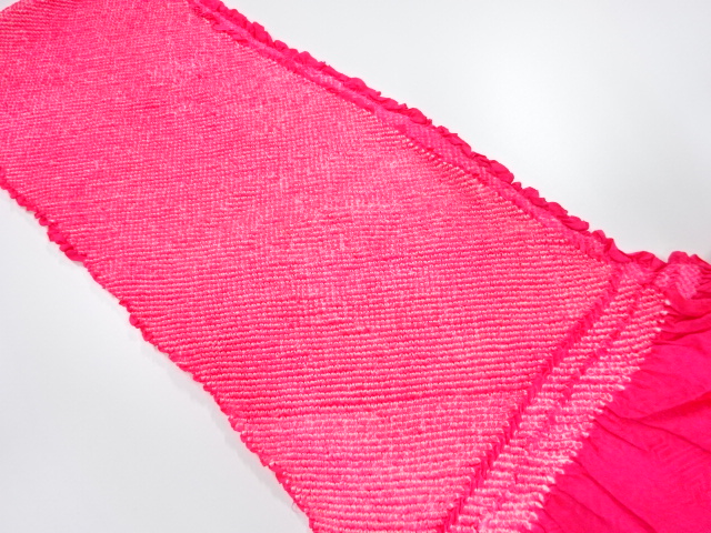 JAPANESE OBIAGE FOR FURISODE / SHIBORI / SILK